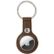 DBRAMANTE1928 COPENHAGEN AIRTAG KEY RING DARK TAN/ SILVER ACCS