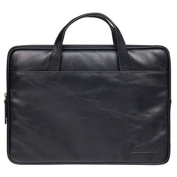 DBRAMANTE1928 Leather case Silkeborg for PC & MacBooks up to 13'' - Black (BG13GTBL0560)