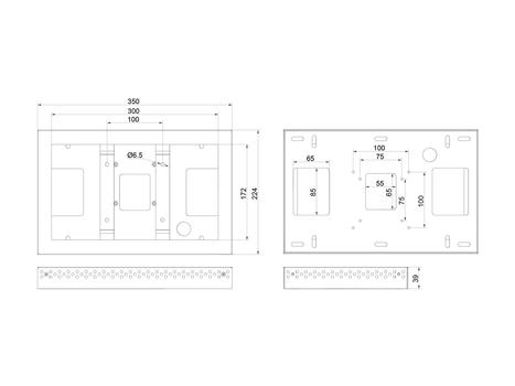 MULTIBRACKETS M Pro Series Enclosure QB13R & QB13R-T (7350073738519)