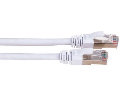 LinkIT Patch S/FTP Cat6a hvit 0.3m AWG 26/7 , LSZH (APC-003MB-WH)