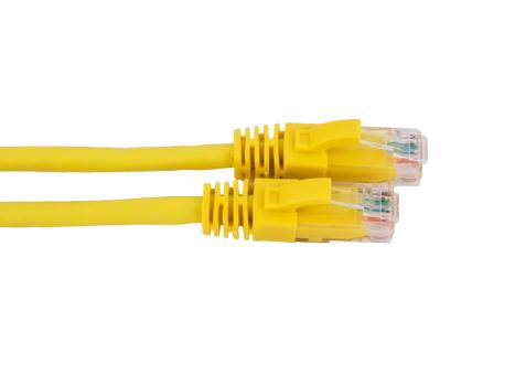 LinkIT Patch U/UTP Cat6 gul 0.3m AWG 24/7 , LSZH (UTP-6HY-003)