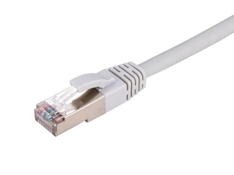 LinkIT Nätverkskabel Cat6a grå 2m RJ-45, U/UTP, upp till 10 Gb/s, 500MHz (APC-020MB-GY)