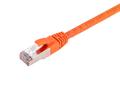 METO Patch S/FTP Cat6a oransje 0.3m AWG 26/7 , LSZH (APC-003MB-OR)