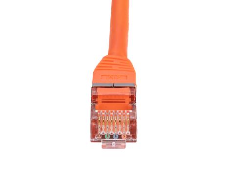 METO Patch S/FTP Cat6a oransje 0.3m AWG 26/7 , LSZH (APC-003MB-OR)