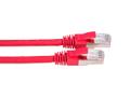 LinkIT Patch S/FTP Cat6a rød 0.3m AWG 26/7 , LSZH (APC-003MB-RD)