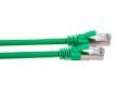 LinkIT Patch S/FTP Cat6a grønn 0.2m AWG 26/7 , LSZH (APC-002MB-GN)