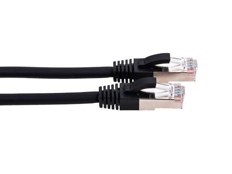 METO Patch S/FTP Cat6a svart 15m AWG 26/7 , LSZH (APC-150MB-S)