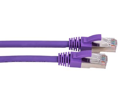 LinkIT Patch S/FTP Cat6a lilla 3m AWG 26/7 , LSZH (APC-030MB-PU)