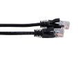 LinkIT Patch U/UTP Cat5e svart 0.5m AWG 26/7 | PVC (UTP-5ES-005)