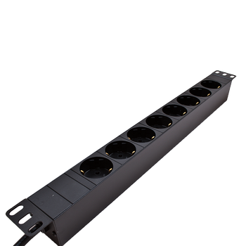 LinkIT 19" Strømskinne 8xCEE 7/4  5m (PDU-8S-5M-S)