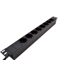 LinkIT 19" Strømskinne 8xCEE 7/4 3m CEE 7/7 , 16A , 1U