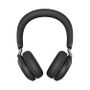 JABRA a Evolve2 75 - Headset - on-ear - Bluetooth - wireless - active noise cancelling - USB-C - noise isolating - black - Optimised for UC (27599-989-899)