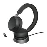 Jabra Evolve2 75 - hodesett - med ladestativ (optimert for UC) (27599-989-989)