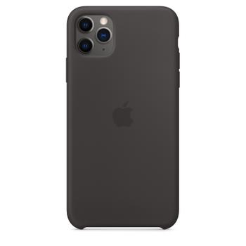 APPLE IPHONE 11 PRO MAX SILICONE CASE BLACK ACCS (MX002ZM/A-OM)
