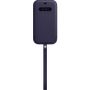 APPLE IPHONE 12 PROMAX LEATHER SLEEVE WITH MAGSAFE - DEEP VIOLET ACCS