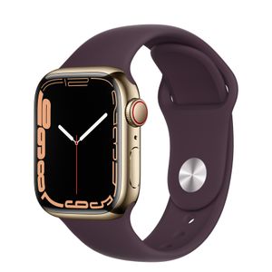 APPLE WATCH SERIES 7 GPS + CELLULAR 41MM GOLD STAINLESS STE CONS (MKHY3KS/A)