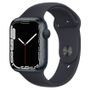 APPLE WATCH SERIES 7 GPS 45MM MIDNIGHT ALUMINIUM CASE WITH MID CONS