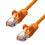PROXTEND CAT5e U/UTP CCA PVC Ethernet Cable Orange 20cm