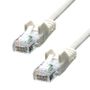 PROXTEND CAT5e U/UTP CCA PVC Ethernet Cable White 20cm