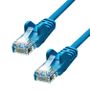 ProXtend CAT5e U/UTP CCA PVC Ethernet Cable Blue 50cm (V-5UTP-005BL)