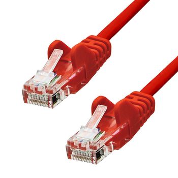 ProXtend CAT5e U/UTP CCA PVC Ethernet Cable Red 20cm (V-5UTP-002R)