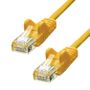 ProXtend CAT5e U/UTP CCA PVC Ethernet Cable Yellow 50cm
