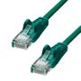 ProXtend CAT5e U/UTP CCA PVC Ethernet Cable Green 20cm