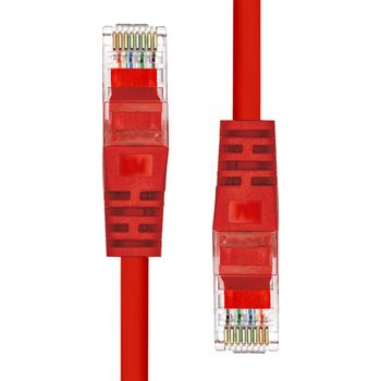 ProXtend CAT5e U/UTP CCA PVC Ethernet Cable Red 1m (V-5UTP-01R)