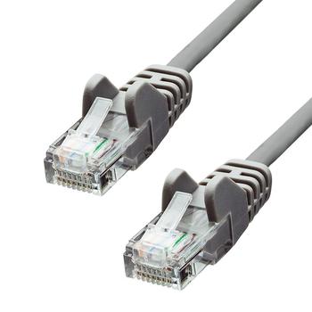 ProXtend CAT5e U/UTP CCA PVC Ethernet Cable Grey 30cm (V-5UTP-003G)