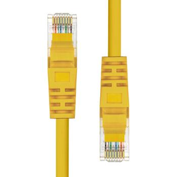 ProXtend CAT5e U/UTP CCA PVC Ethernet Cable Yellow 30cm (V-5UTP-003Y)