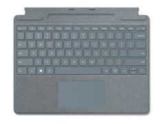 MICROSOFT PRO 8 AND X SIG TYPE COVER NORDIC ICE BLUE PERP