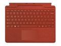 MICROSOFT MS Surface Pro8 TypeCover Poppy Red DA/ FI/ NO/ SV