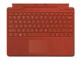 MICROSOFT PRO 8 AND X SIG TYPE COVER NORDIC POPPY RED PERP