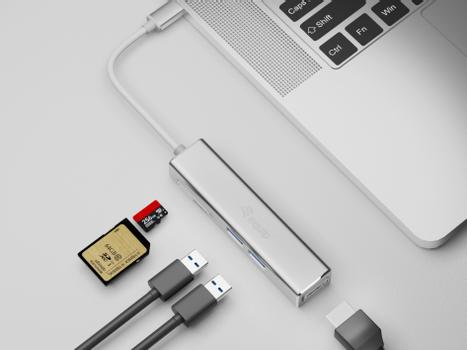 EQUIP Usb-C 5 In 1 Multifunctional  (133480)