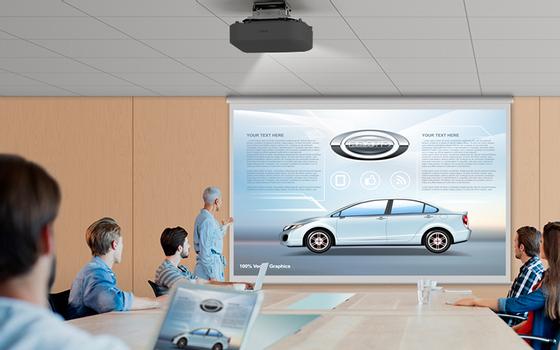 Epson EB-PU2010B - 3 LCD-projektor - LAN - svart (V11HA52840)