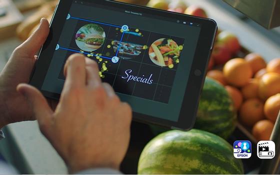 Epson EB-L530U - 3 LCD-projektor - 802.11a/ b/ g/ n/ ac trådløs / LAN/ Miracast - hvit (V11HA27040)