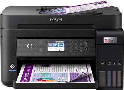 EPSON EcoTank ET-3850 All in One Blækprinter Multifunktion - Farve - Blæk (C11CJ61402)