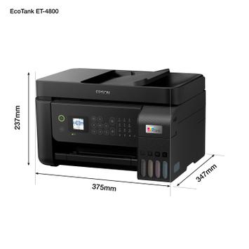 Epson EcoTank ET-4800 - multifunksjonsskriver - farge (C11CJ65402)