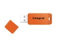 INTEGRAL USB Flash Drive Neon 32GB USB 2.0 - Orange