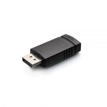 C2G G DisplayPort to HDMI Adapter Converter - 4K 30Hz - Adapter - DisplayPort male soldered to HDMI female soldered - black - 4K support, molded (84285)