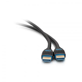 C2G G 18in 4K HDMI Cable - Performance Series Cable - Ultra Flexible - M/M - High Speed - HDMI cable - HDMI male to HDMI male - 50 cm - black (C2G10374)