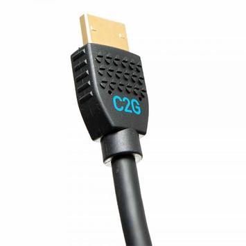 C2G 3ft 4K HDMI Cable with Ethernet - Premium Certified - High Speed - 60Hz - HDMI-kabel med Ethernet - HDMI / lyd - 91.4 cm (50181)