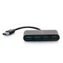 C2G 4-Port USB Hub - USB 3.0 Hub - SuperSpeed USB - 5Gbps - Hubb - 4 x SuperSpeed USB 3.0 - skrivbordsmodell (C2G54461)