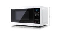 Sharp YC-MS02E-W - mikrobølgeovn - frittstående - hvit (YC-MS02E-W)
