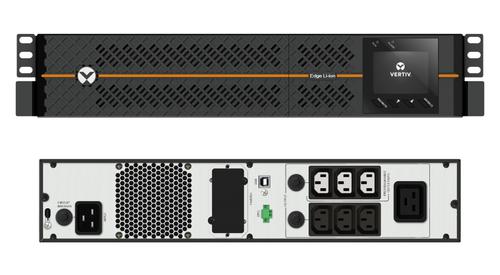 Vertiv Vertiv EDGE 1ph UPS, Li-Ion, 2.2 kVA, input IEC60320 C20 inlet, 2U, output - 230V, output socket gro (EDGELI 2200IRT2U)