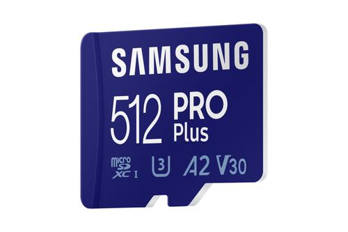 SAMSUNG Pro Plus 512 Gb Microsdxc  (MB-MD512KB/WW)