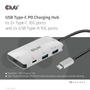 CLUB 3D USB C GEN 2 TO 2 USB A 2 USB C DATA HUB PD CHARGING 1.5A (CSV-1543)