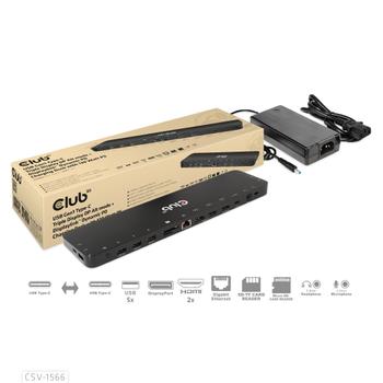CLUB 3D Usb Gen1 Type-C Triple (CSV-1566)