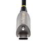 STARTECH StarTech.com 3ft 1m Top Screw Locking USB C Cable 10Gbps, USB 3.1/3.2 Gen 2 Type-C Cable, 100W (5A) Power Delivery Charging, DP Alt Mode, Single Screw Lock, USB-C to C Cord, Charge/ Sync - Thunderbolt  (USB31CCTLKV1M)
