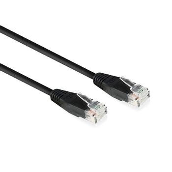 ACT Zwart 2 m U/UTP CAT6-patchkabel met RJ45-connectoren (AC4002)